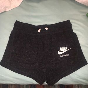 Nike speckled soft shorts small